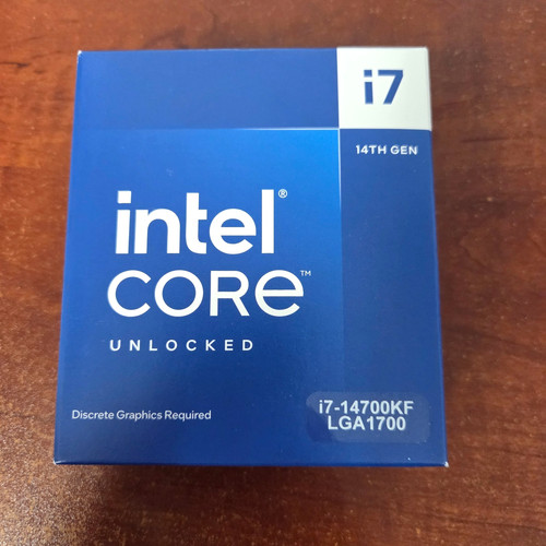 Intel core 14700kf - core, unlocked