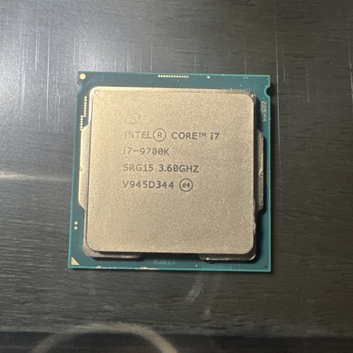 Intel core 9700k - core, 3.60ghz