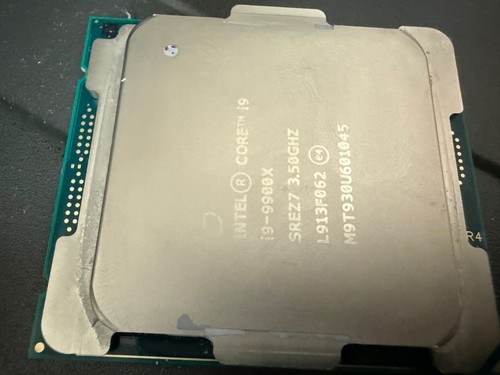 Intel core 9900x cpu - intel,