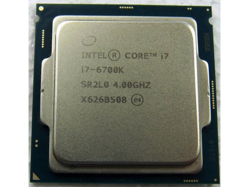 Intel core 6700k - core, i7-6700k