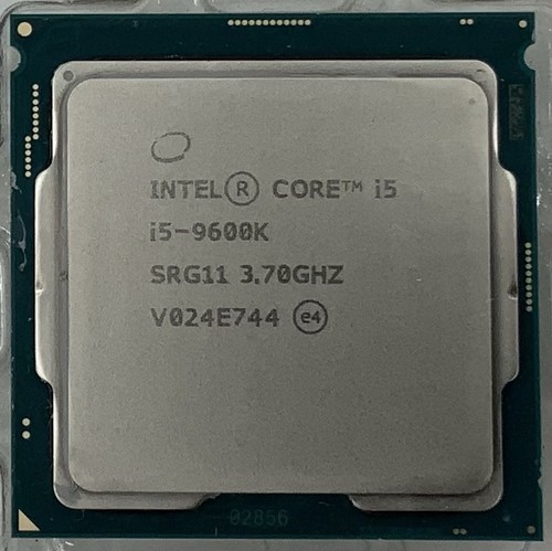 Intel core 9600k srg11 - intel,